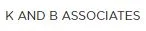 K and B Associates logo