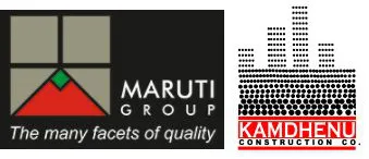 Maruti Group and Kamdhenu Construction logo