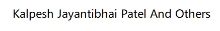 Kalpesh Jayantibhai Patel And Others logo