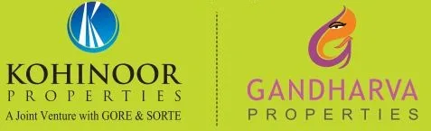 Kohinoor Properties and Gandharva Properties logo