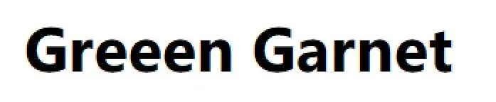Green Garnet logo