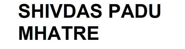 Shivdas Padu Mhatre logo