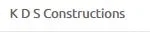 K D S Constructions logo