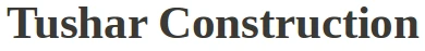Tushar Construction logo