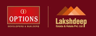 Options Developers and Lakshdeep Estate logo