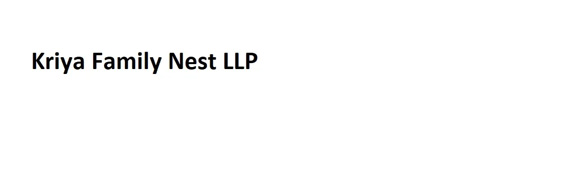 Kriya Family Nest LLP logo