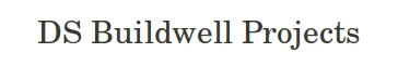 DS Buildwell Projects logo