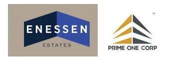 Prime One Corp and Enessen Estate logo