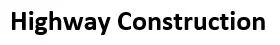 Highway Construction logo