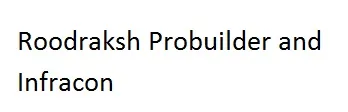 Roodraksh Probuilder and Infracon logo
