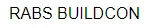 RABS BUILDCON logo