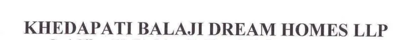 Khedapati Balaji Dream Homes logo