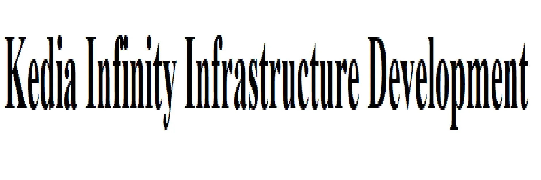 Kedia Infinity Infrastructure Development logo