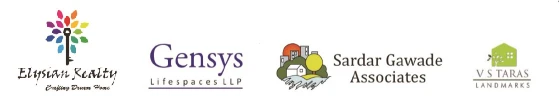 Elysian Realty and Gensys and SGA and VS Taras logo