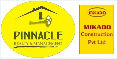 Pinnacle Realty and Mikado Construction logo