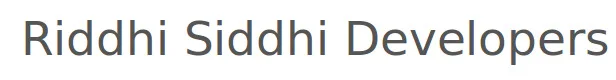 Riddhi Siddhi Developers Gota logo