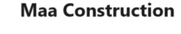 Maa Construction logo