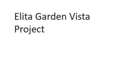 Elita Garden Vista Project logo