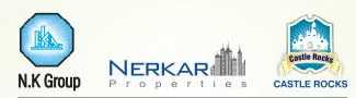 Nerkar Properties and NK Group and Castle Rocks logo