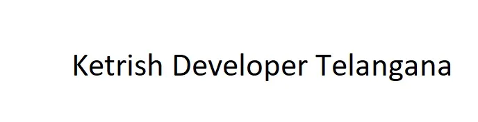 Ketrish Developer Telangana logo