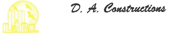 D A Constructions logo