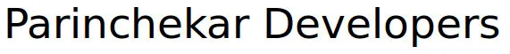 Parinchekar Developers logo