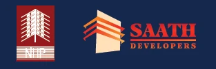 NHP Construction and Saath Developers logo