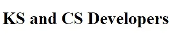 KS and CS Developers logo