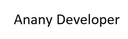 Anany Developer logo