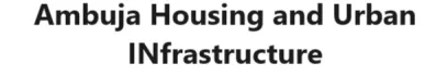 Ambuja Housing and Urban Infrastructure logo