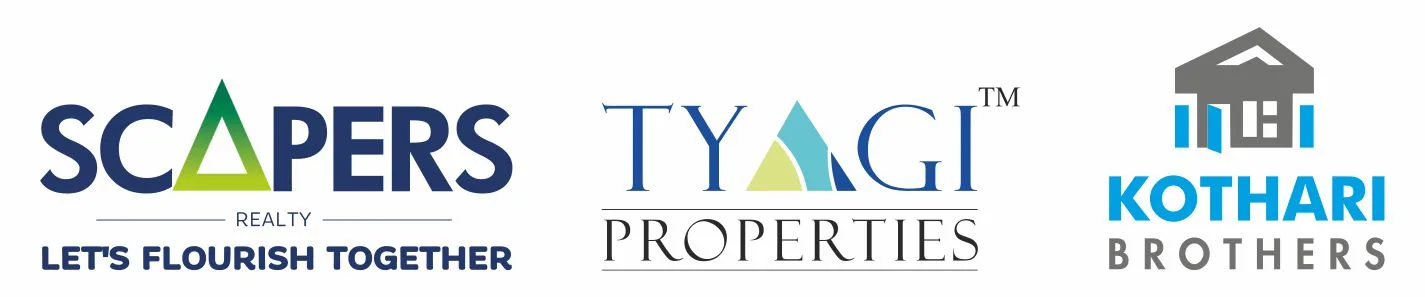 Scapers and Tyagi Properties and Kothari Brothers logo