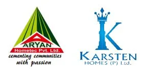 Aryan Hometec and Karsten Homes logo