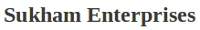Sukham Enterprises logo