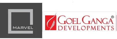 Marvel Realtors and Goel Ganga Developments logo