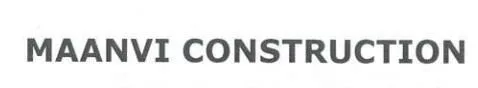 Maanvi Construction logo