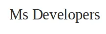 Ms Developers logo