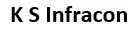 K S Infracon logo