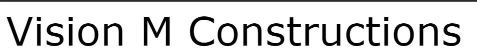 Vision M Constructions logo