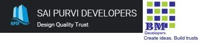Sai Purvi Developers and BM Developers logo
