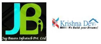 Jag Basera Infratech and Krishna Devi logo